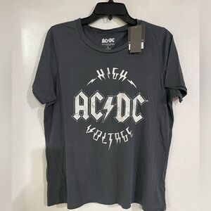 AC/DC graphic TXL 100% cotton NWT